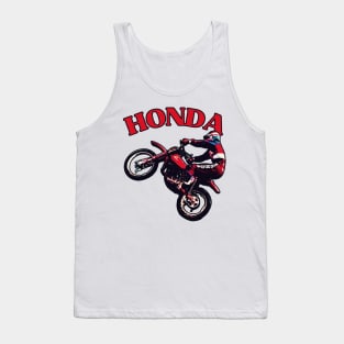 Vintage Motocross Honda Tank Top